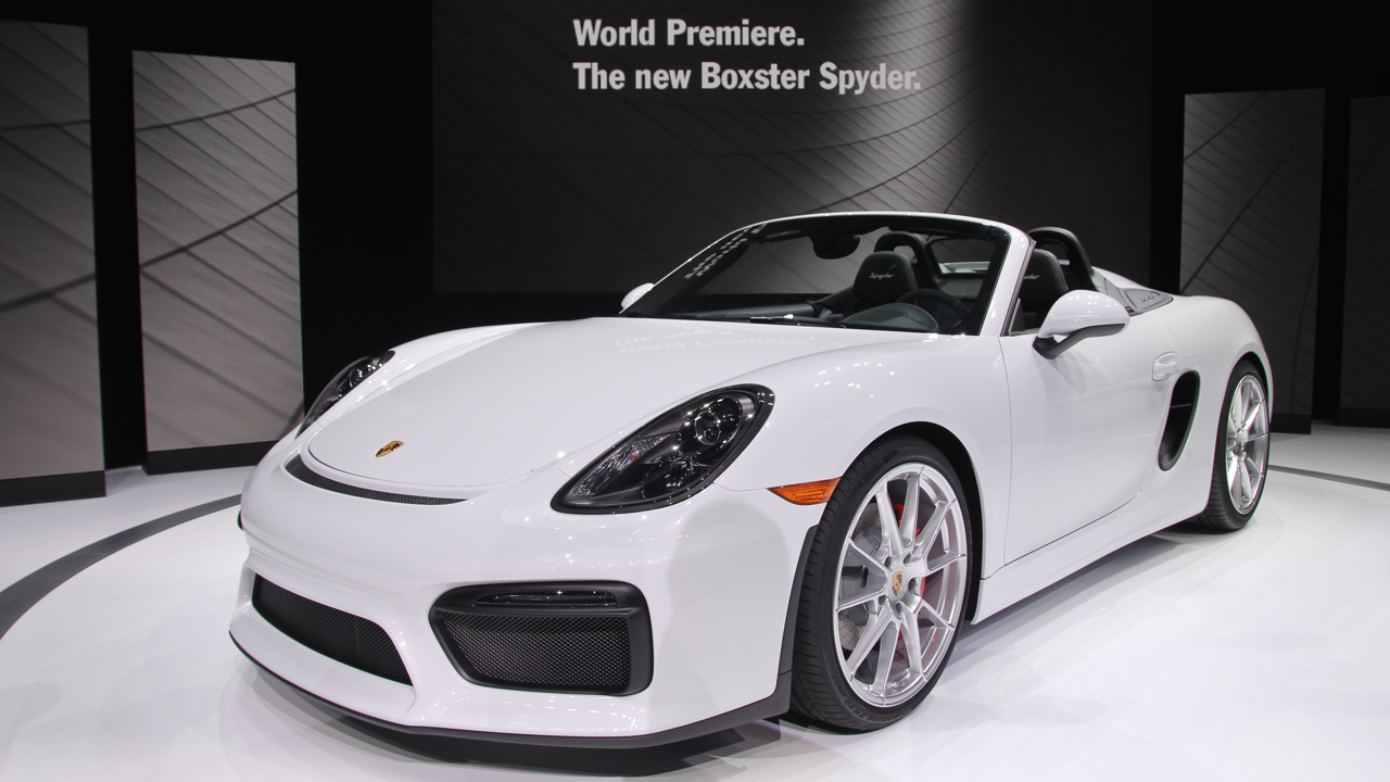 Porsche's Boxster Spyder is a raw 280kW beast