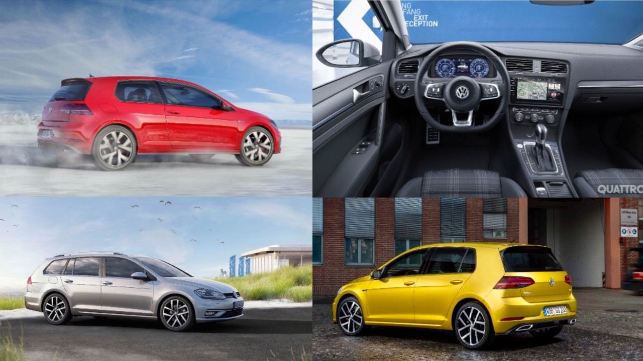 First images of Volkswagen Golf 7.5 leaked ahead of debut