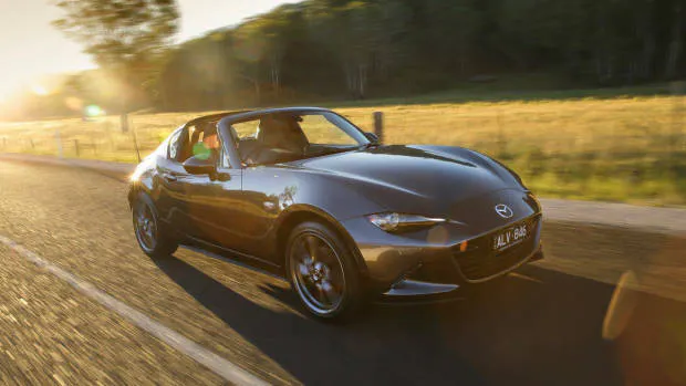 2017 Mazda MX-5 RF Machine Grey Front End