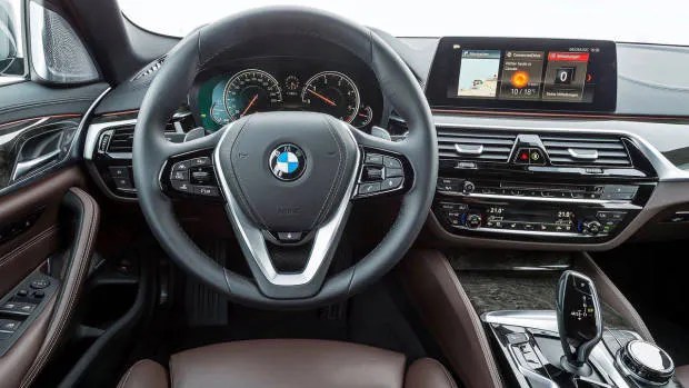 2017 BMW 5 Series interior