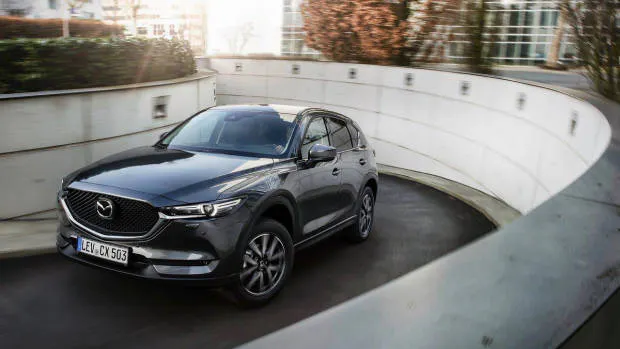 2017 Mazda CX-5 grey front