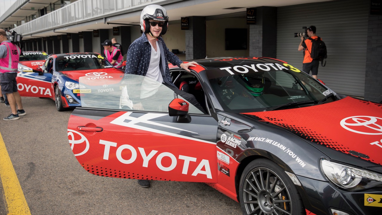 Toyota 86 Racing Series: Driving the 86 Race Car at the 2017 Season Launch