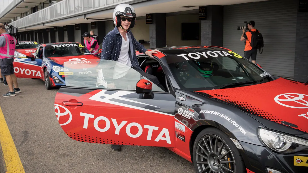 Toyota 86 Racing Series: Driving the 86 Race Car at the 2017 Season Launch