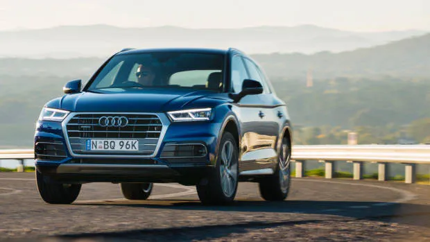 2017 Audi Q5 blue front right