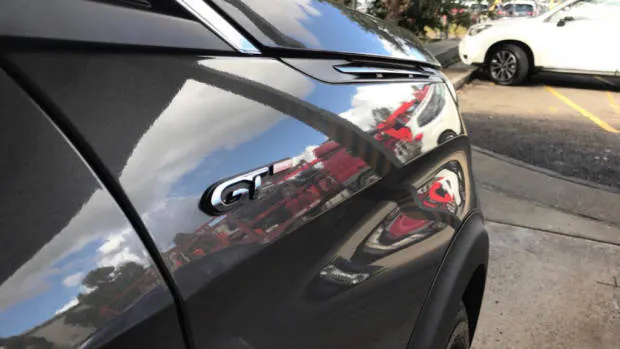 2017 Peugeot 3008 GT side badge