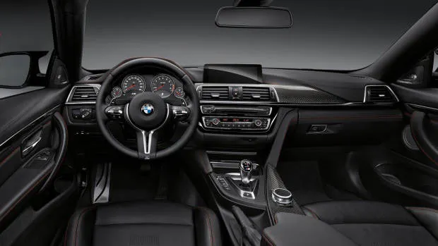 2017 BMW M4 cabin