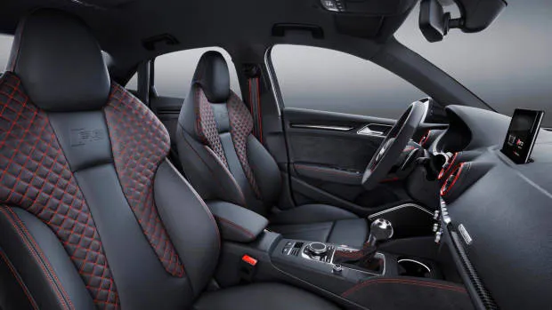 2017 Audi RS3 sedan seats
