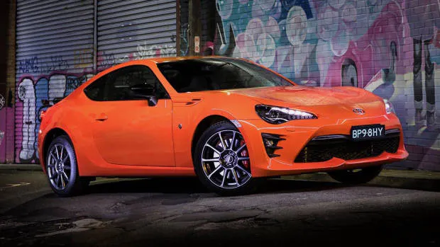2017 Toyota 86 Limited Edition orange front static