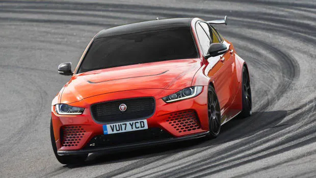 2018 Jaguar XE SV Project 8 front far