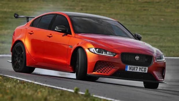 2018 Jaguar XE SV Project 8 front slide