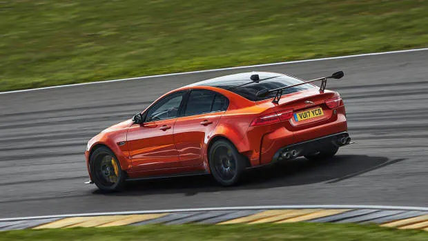 2018 Jaguar XE SV Project 8 rear side