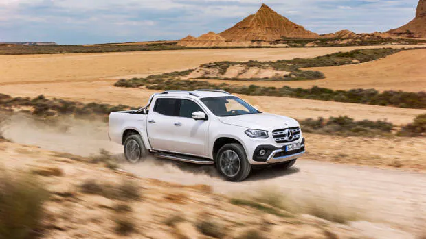 2018 Mercedes-Benz X-Class Power white dessert