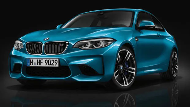 2018 BMW M2 LCI Long Beach Blue Front End