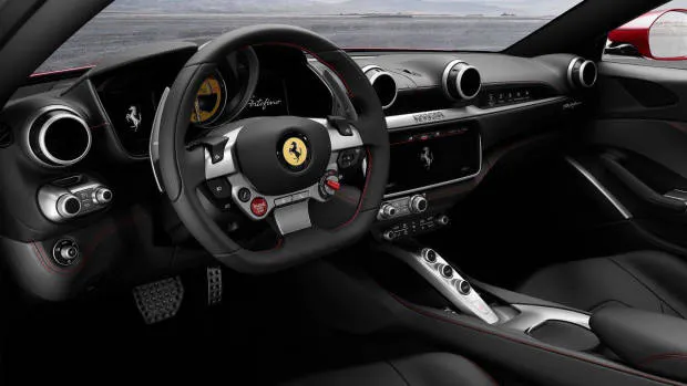 2018 Ferrari Portofino dashboard
