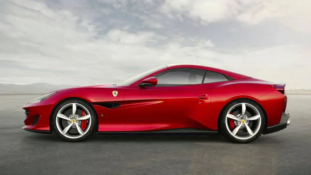2018 Ferrari Portofino red side