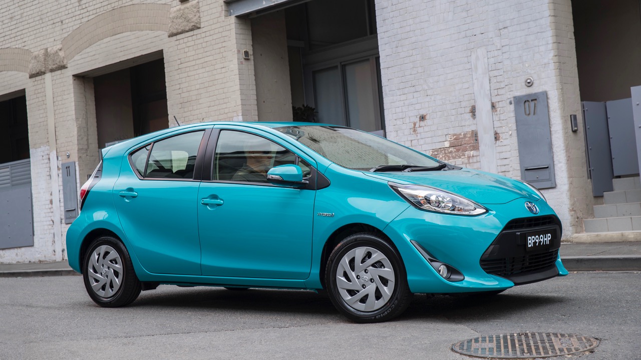 Updated Toyota Prius C hits Australia