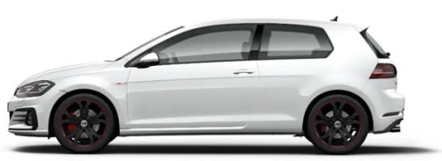 2018 Volkswagen Golf GTI Original Pure White