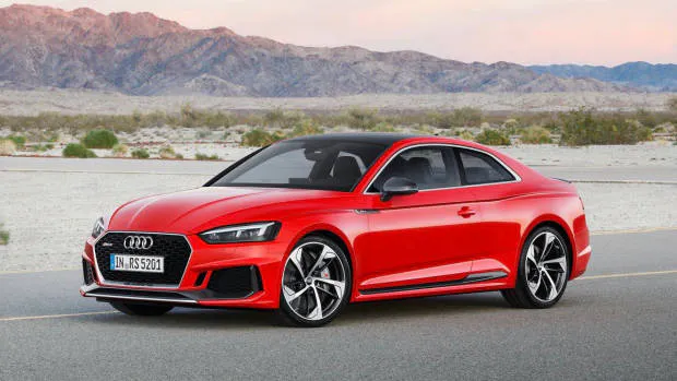 2018 Audi RS5 Coupe red front side