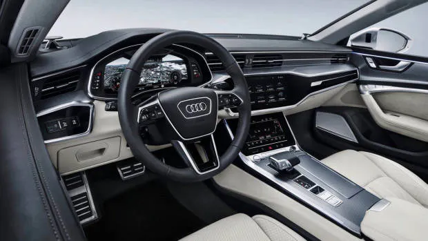 2018 Audi A7 dashboard