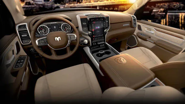 2018 RAM 1500 Beige Leather Interior Australia