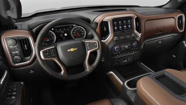2019 Chevrolet Silverado cabin