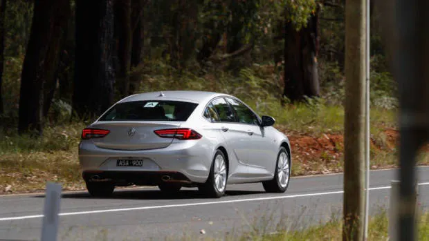 2018 Holden Commodore Calais Nitrate Silver Rear End
