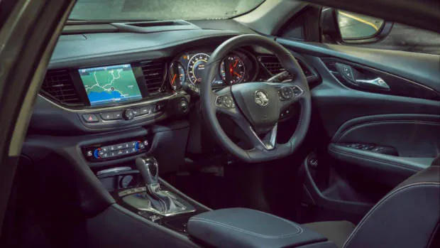 2018 Holden Commodore Calais V Tourer Black Leather Interior