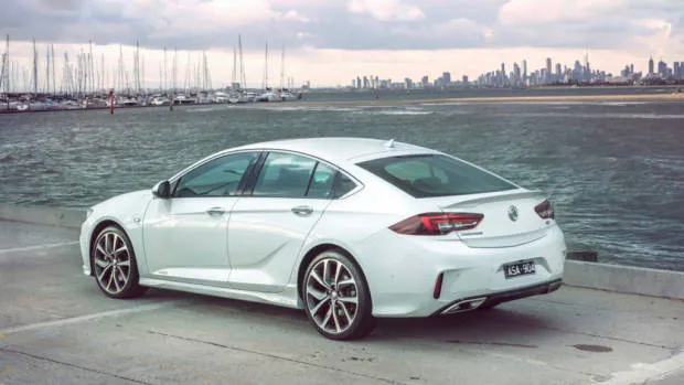 2018 Holden Commodore VXR Abalone White Rear End