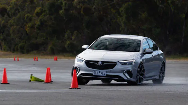 2018 Holden Commodore VXR Nitrate Silver Skid Pan