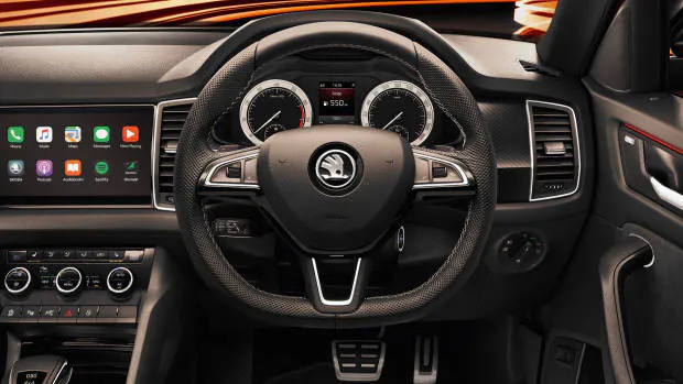 2018 ŠKODA Kodiaq Sportline dashboard
