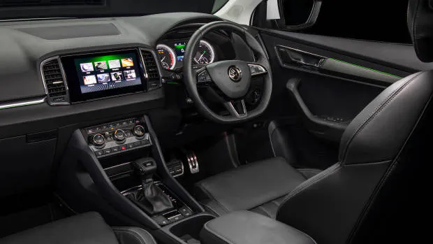 2018 Skoda Karoq 110TSI dashboard