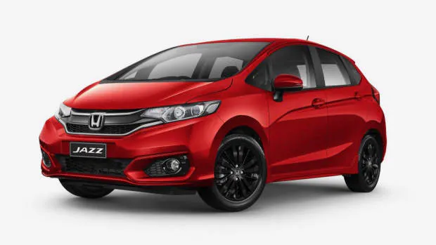 2018 Honda Jazz +Sport red front 3/4
