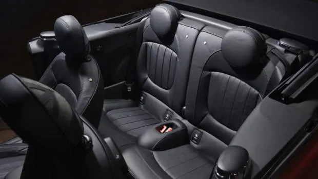 2018 MINI Cooper S convertible rear seat