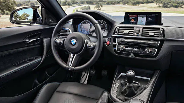 2019 BMW M2 Competition dashboard