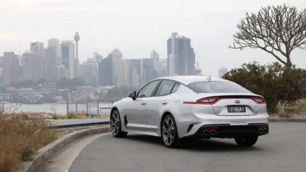 2019 Kia Stinger GT Silky Silver rear end