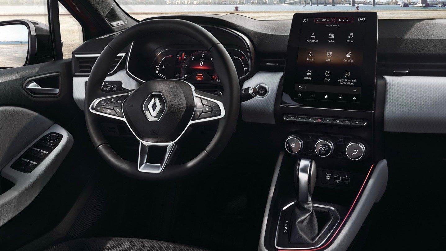 2020 Renault Clio interior revealed before Geneva debut