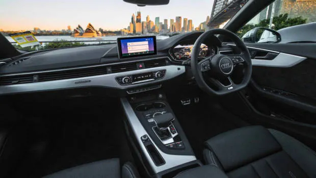 2020 Audi A5 Sportback black leather interior