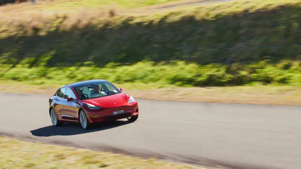 Tesla Model 3 Australia red review