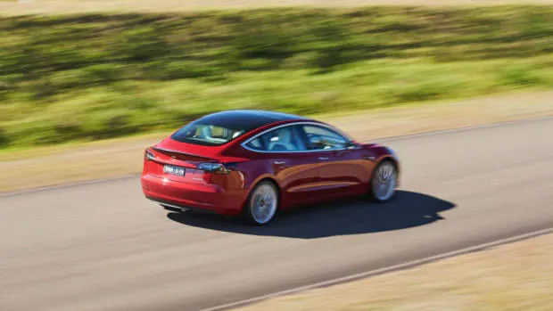 Tesla Model 3 Australia red review
