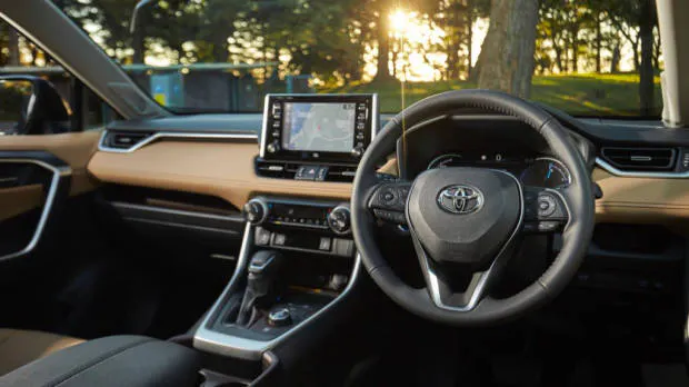 Toyota RAV4 Hybrid long term review nutmeg leather