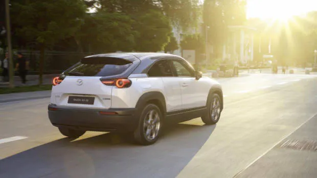 Mazda MX30 review reveal rear