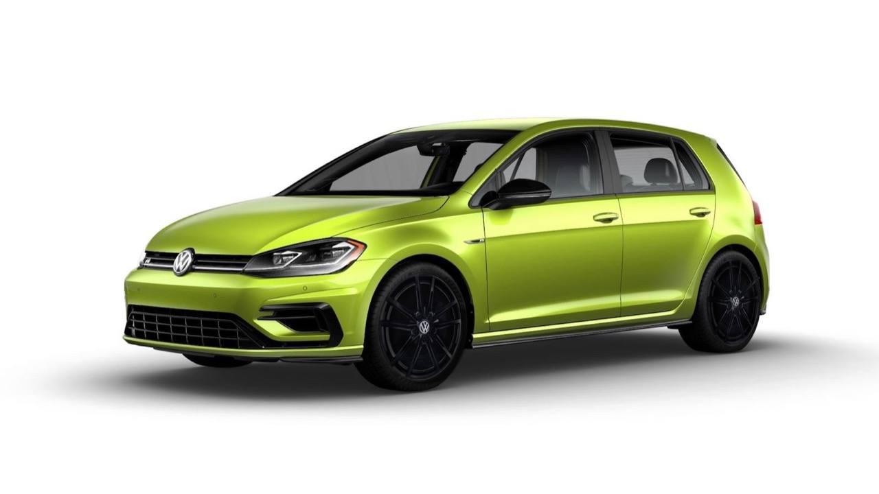 Three unique colours for final 2020 VW Golf R send-off