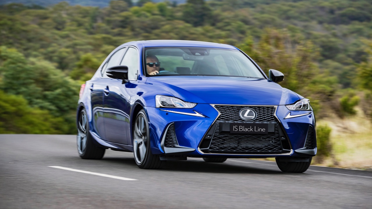Lexus releases IS Black Line special edition, includes blue woodgrain