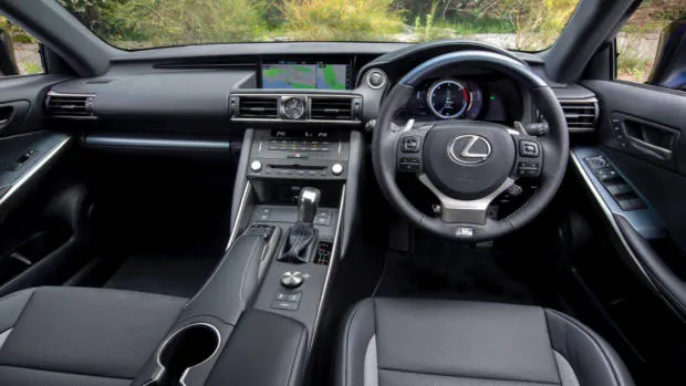 2020 Lexus IS Black Line leather