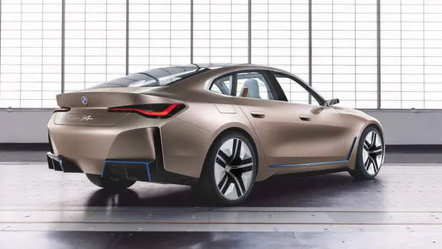 BMW i4 2021 EV concept rear