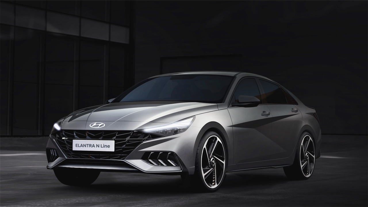 2021 Hyundai i30 Sedan N-Line renders reveal athletic intentions