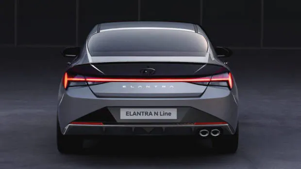 2021 Hyundai i30 N-Line sedan Rear