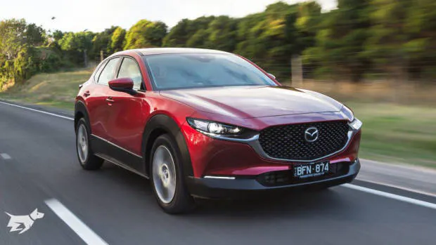 Mazda CX-30 X20 AWD SUV driving