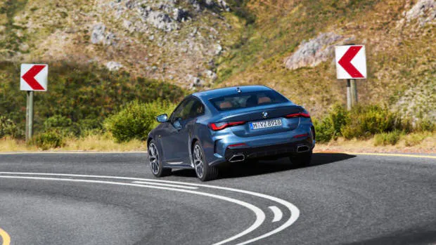 2021 BMW 4 Series Coupe rearend