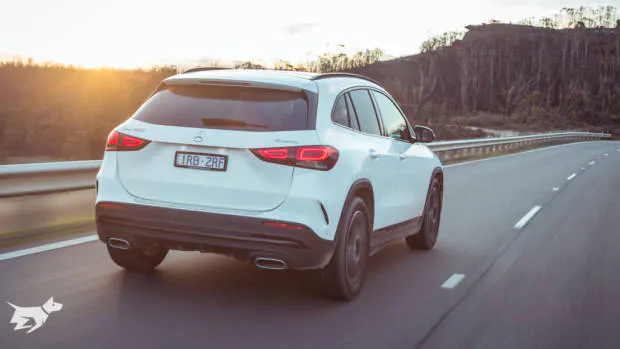 Mercedes-Benz GLA 250 2021 on road